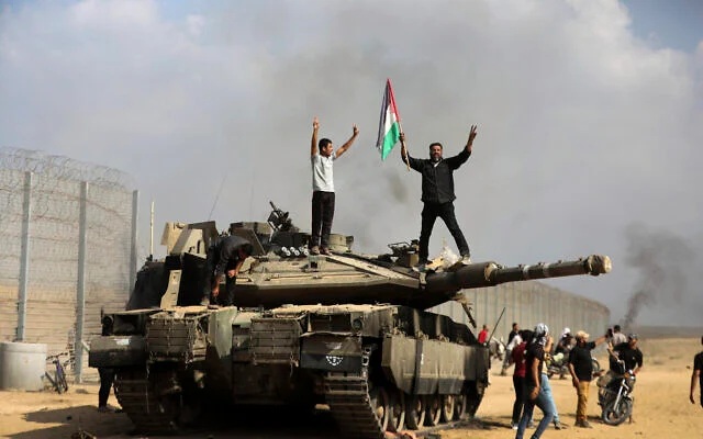 Israeli tank Oct 7